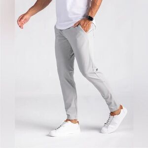 BYLT Men’s Storm Grey Everyday Pant 2.0 Slim Fit